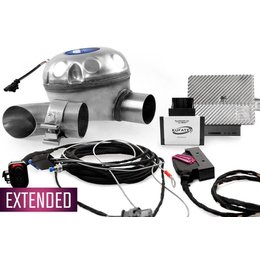 Universal complete set Active Sound incl. Sound Booster for Audi - external installation - EXTENDED