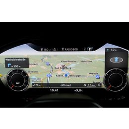 Retrofit set MMI Navigation plus with MMI touch for Audi TT 8S (FV) - SIM, DAB