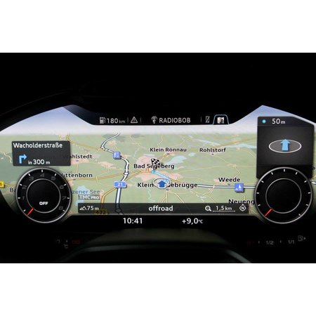 Nachrüst-Set MMI Navigation plus mit MMI touch für Audi TT 8S (FV) - SIM, DAB