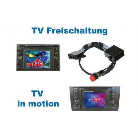 Video in beweging - "Plug & Play" - VW MFD / Audi RNS-D (Navi +)