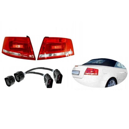 Facelift LED achterlichten - Retrofit - Audi A4 8H Cabrio