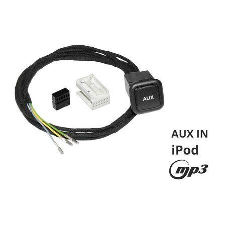 Aux-In Jack - Retrofit - VW MFD2 (DVD-version)