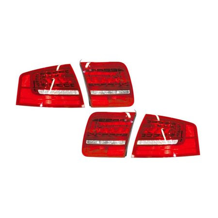 Facelift LED Rear Lights - Lights Only - Audi A8 4E