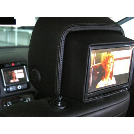 Integrated Rear Seat Entertainment - headrest - VW Touareg 7P