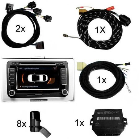 Park Pilot w / OPS - vorn + hinten Retrofit - VW Passat B7