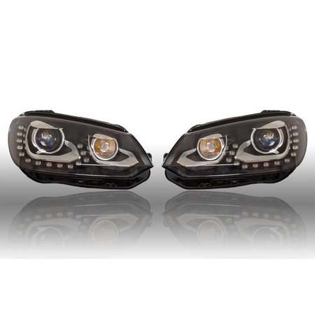 Volkswagen Bi-Xenon Headlights LED DTRL - Upgrade - VW EOS 2012