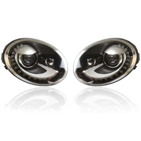 Bi-Xenon Headlights LED DTRL - Upgrade - VW Beetle 5C