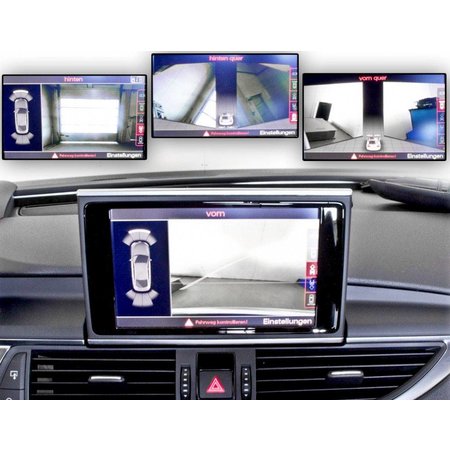 Complete bundle camera front - rear Audi A6 4G - 4ZB to 2014 -