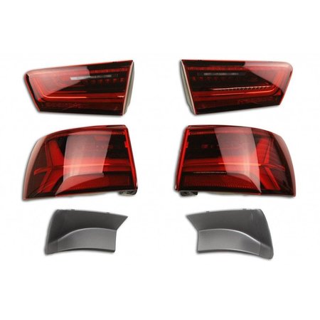 Komplett-Set LED Facelift Heckleuchten für Audi A6 4G Avant