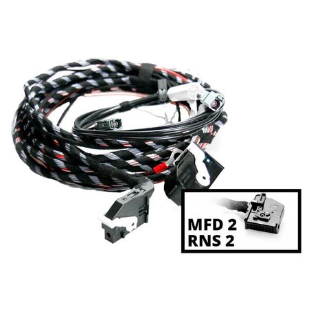 Kabelsatz Rückfahrkamera für VW Touareg 7L - MFD 2 / RNS 2 DVD