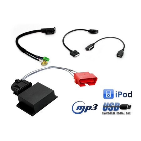 MDI - MEDIA IN Multimediabuchse für VW RNS 850 - USB