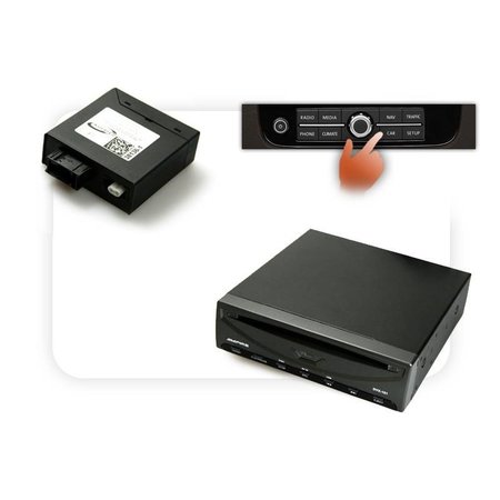 DVD Player + Multimedia Adapter LWL mit Steuerung RNS 850 - DVD-Wechsler vorhanden