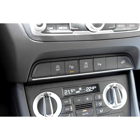 Complete set ParkAssistent met de omliggende weergave Audi Q3