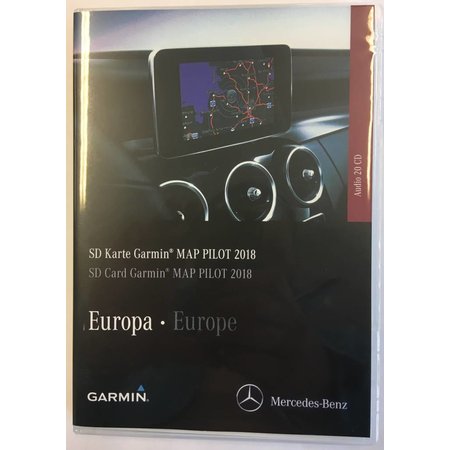 Here Map update 2018 Garmin Map Mercedes SD card Version V10 Navigation A2189062903