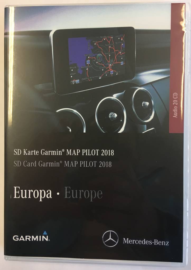 muis of rat selecteer Melodieus Kaartupdate 2018 Garmin Map Mercedes SD card Versie V10 Navigatie  A2189062903 - Car Gadgets BV