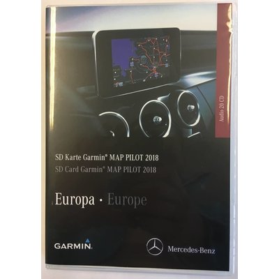 Here Kaartupdate 2021 Garmin Map Mercedes SD-kaart versie V16 navigatie