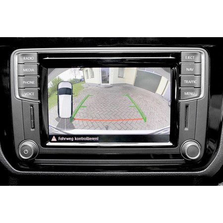 Complete rear view camera for VW Caddy SA