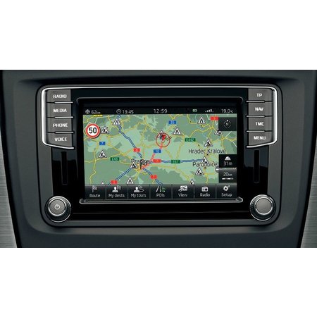 Skoda Amundsen MIB2 PQ with DAB +, handsfree - 5L0 035 680 A - F