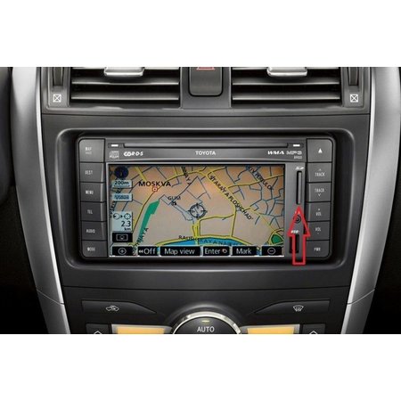 Here Toyota TNS510 Europa / Türkei 2021 Navigation Update SD-Karte