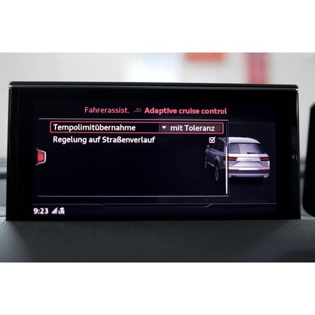 Automatische afstandscontrole (ACC) voor Audi A4 8W