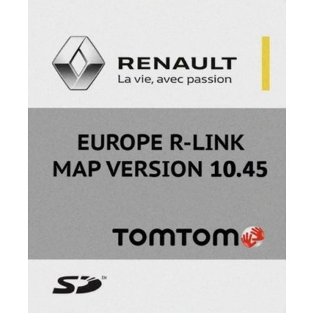 Here Map Update 2016/2017 Karte Renault R-Link-Navigation