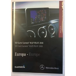 Here Kartenupdate 2021/2022 Garmin Karte Mercedes SD-Karte Version V17 Navigation