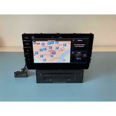 Harman DAB + Ombouwset Discover Pro MIB 2.5/ MIB 3 + 9.2” monitor