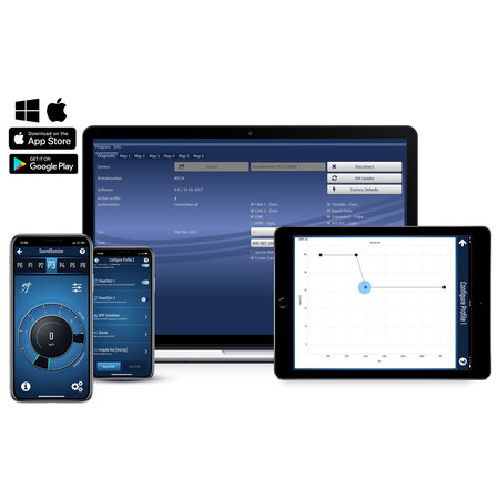 Sound Booster Pro Active Sound voor Porsche Macan 95b