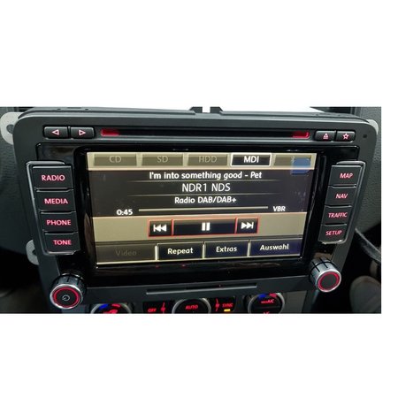 DAB / DAB + integratie VW RCD510 RNS510 RNS810 RCD510 DAB + Plug & Play