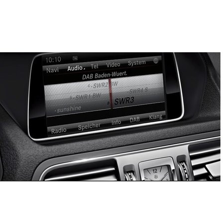 DAB / DAB + digital radio integration Mercedes Comand NTG 2.5, 3.0, 3.5, 4.0