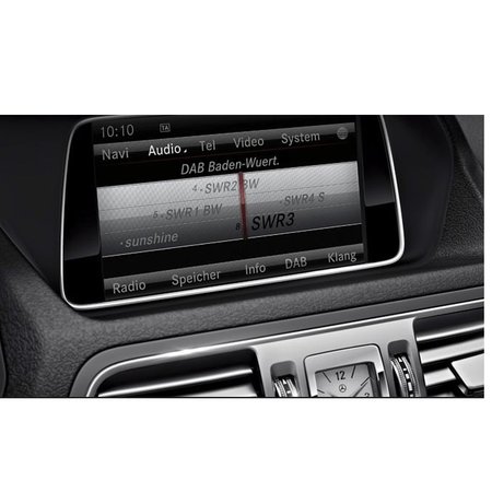 DAB / DAB + digitale radio-integratie Mercedes Comand NTG 2.5, 3.0, 3.5, 4.0