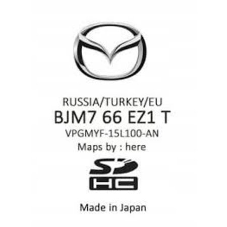 Here Kaartupdate 2020 2021 SD-kaart Mazda 3 6 CX-3 CX-9 TOMTOM Navigatie