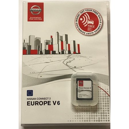 Here Kartenupdate 2022 Nissan Connect 2 V6 Navigation Europa/TR SD-Karte