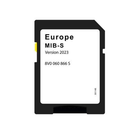 Audi Navigation Update MIB-Standard A3 Europe 2023-202423-2024 8V0060866T