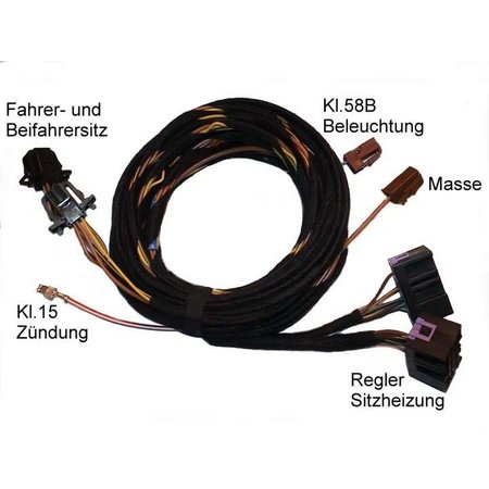 Stoelverwarming - Kabel - VW T4 (1998+)