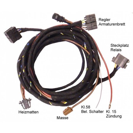 Stoelverwarming - Kabel - VW T4 (-1998)