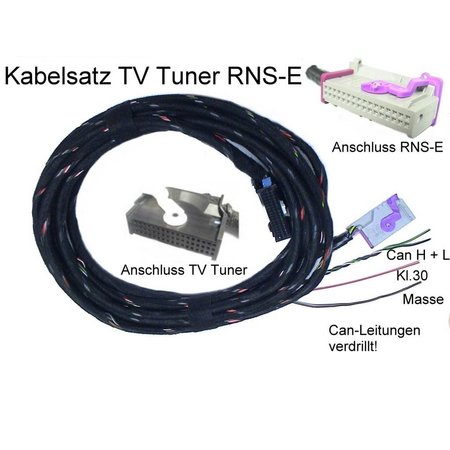 TV-ontvanger w / CAN - Kabel - Audi RNS-E