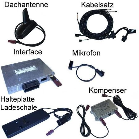 Bluetooth-Freisprecheinrichtung - Komplett- Audi A6 4F