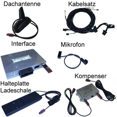 Bluetooth-Freisprecheinrichtung - Retrofit - Audi Q7 4L- "Complete" - MMI 2G