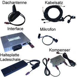 Bluetooth Handsfree met SDS - Retrofit - Audi Q7 4L - "Complete