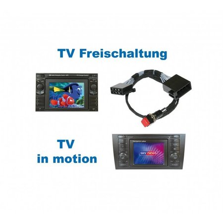 Video in beweging - "Plug & Play" - VW MFD / Audi RNS-D (Navi +)