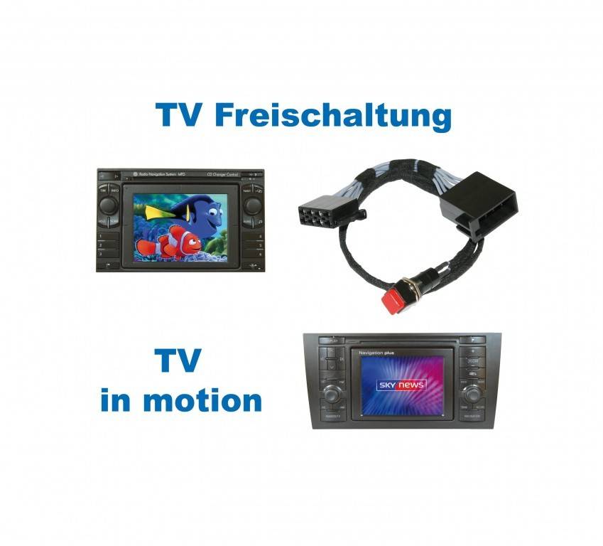 Video in Motion - "Plug & Play" - MFD VW / Audi RNS-D (Navi +) - Car  Gadgets BV