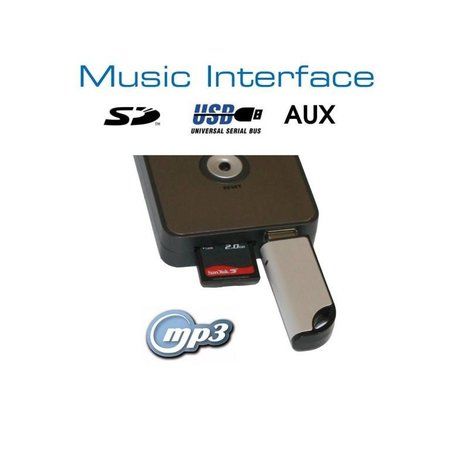 Digital Music Interface - USB/SD - Mini ISO - Audi/VW