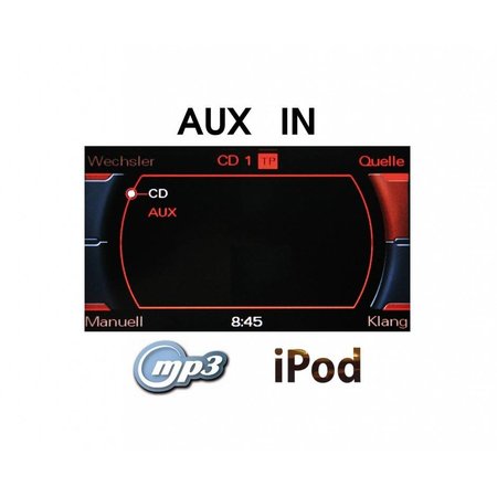 AUX-IN Radio Concert / Symphony - Retrofit - Audi