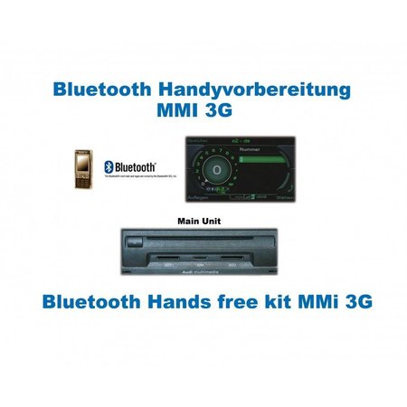 Bluetooth-Freisprecheinrichtung - Retrofit - A8 4E - "Complete" - MMI 3G