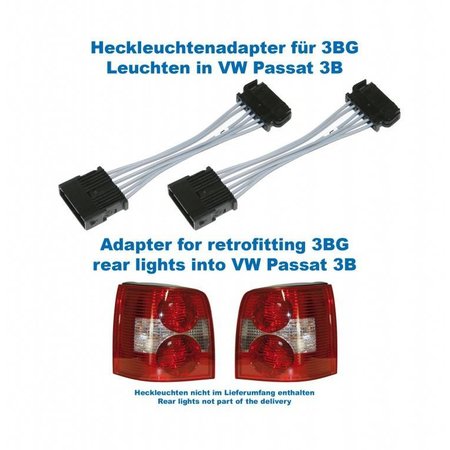 Facelift Rear Lights 3BG - Adapter - VW Passat 3B