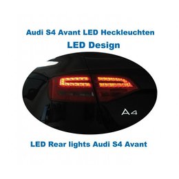 Bundle LED Heckleuchten Audi A4 / S4 Avant