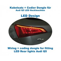 Verdrahtung + Codierung Dongle LED Heckleuchten Audi Q5