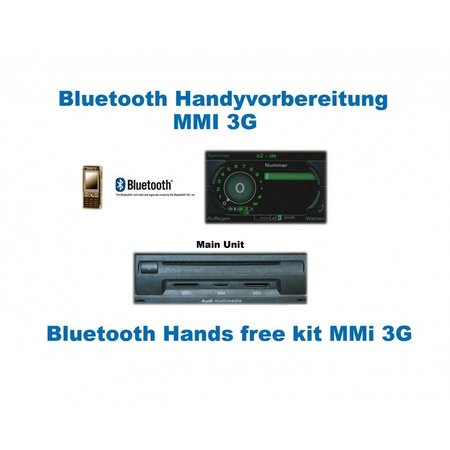 Bluetooth Handsfree - Audi A4 8K with MMI 3G "Bluetooth Only"