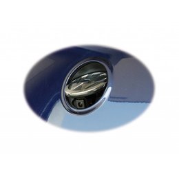 Emblem-Rückfahrkamera für VW Golf 5 - RNS 510 Multimedia Adapter vorhanden - ohne Hilfslinien